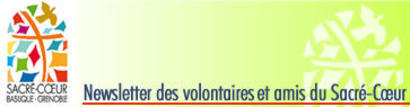 Newsletter des volontaires et amis du Sacré-Cœur